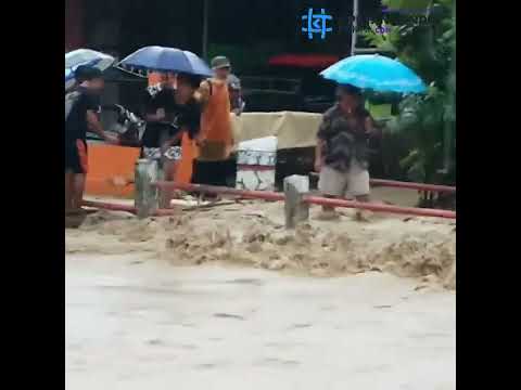 Desa Manggungsari Weleri Kendal Alami Banjir Bandang Usai Dapat Kiriman Air Dari Daerah Atas